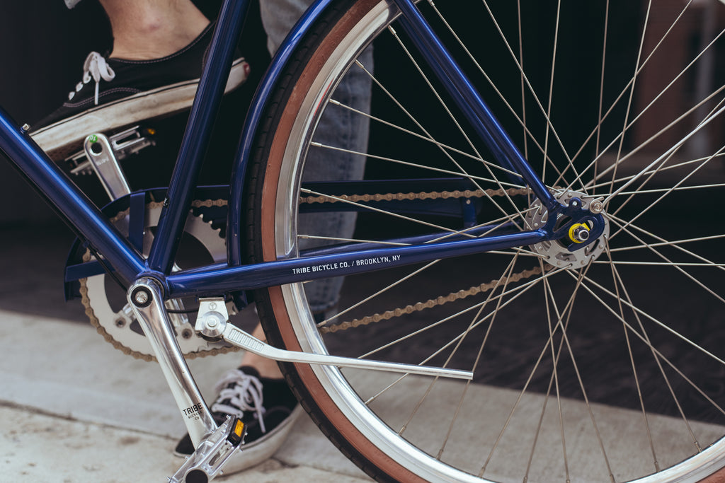 Tribe Bicycle Co city series cruiser Bike dutch bicycle opafiets knowlita navy