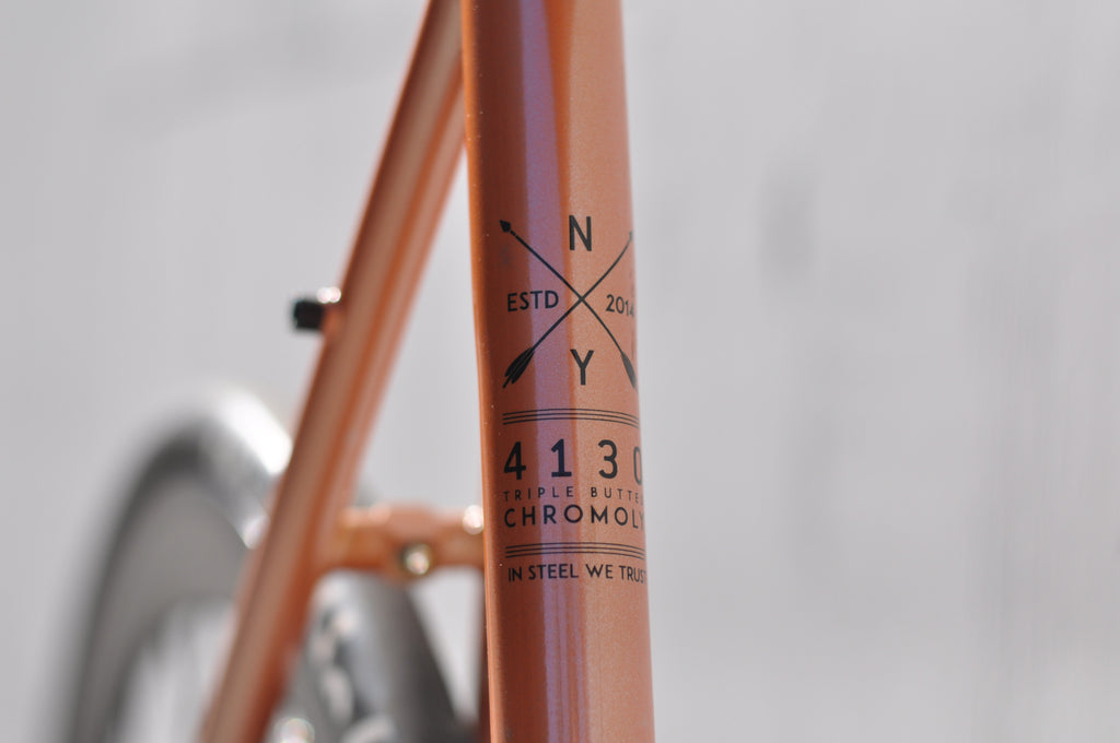 Tribe Bicycle Co CRMO Series Fixed Gear Single Speed Bike Monk