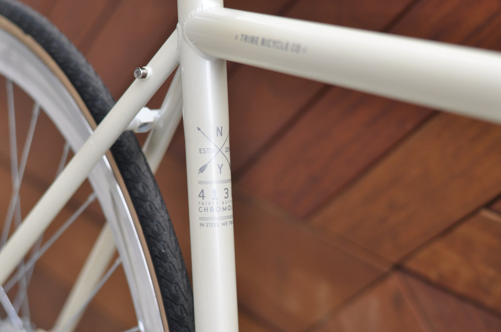 Tribe Bicycle Co CRMO Series Fixed Gear Single Speed Bike Luna