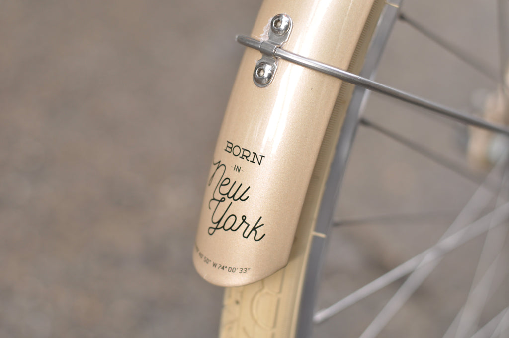 Tribe Bicycle Co City Series Omafiets Cruiser Bike Champagne Dutch Bike Champagne