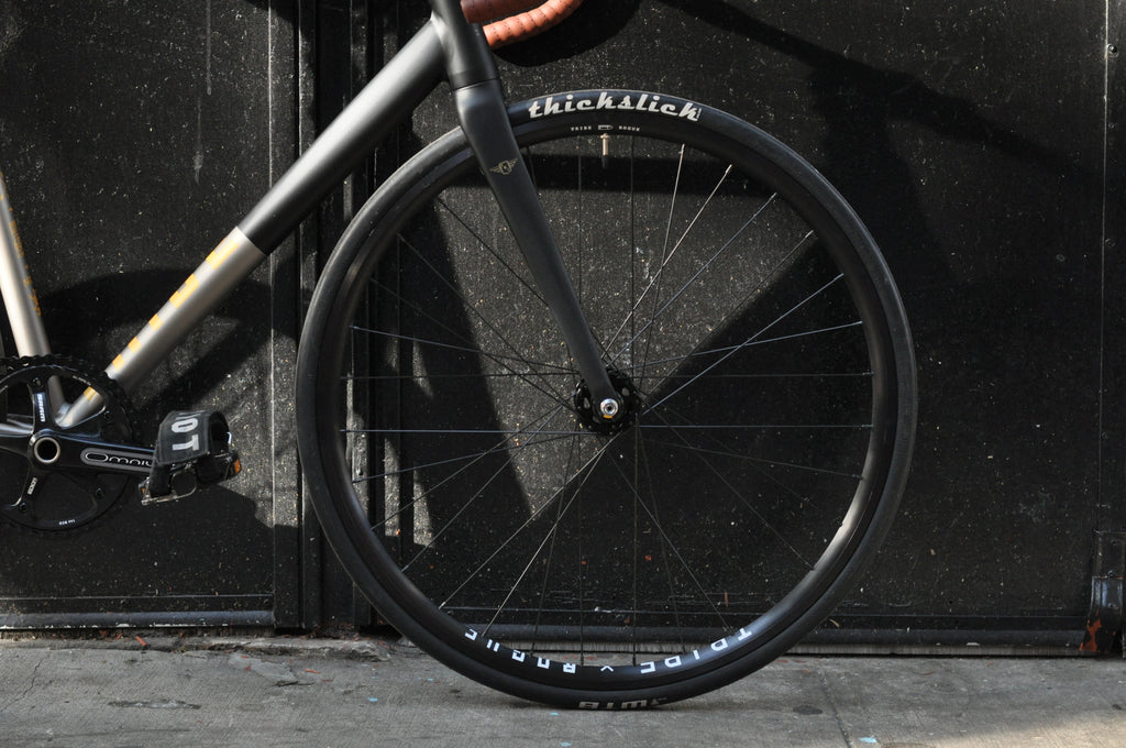 Tribe Bicycle Co. Track Bike SRAM Omnium Fixed Gear 6061 Aluminum Cafe Racer