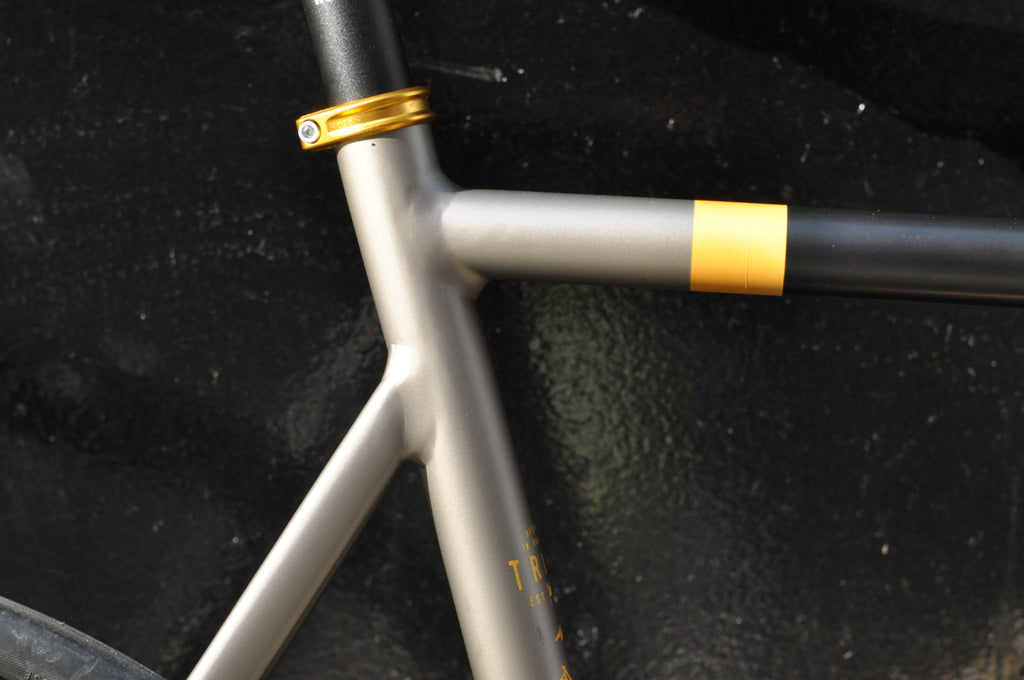 Tribe Bicycle Co. Track Bike SRAM Omnium Fixed Gear 6061 Aluminum Cafe Racer