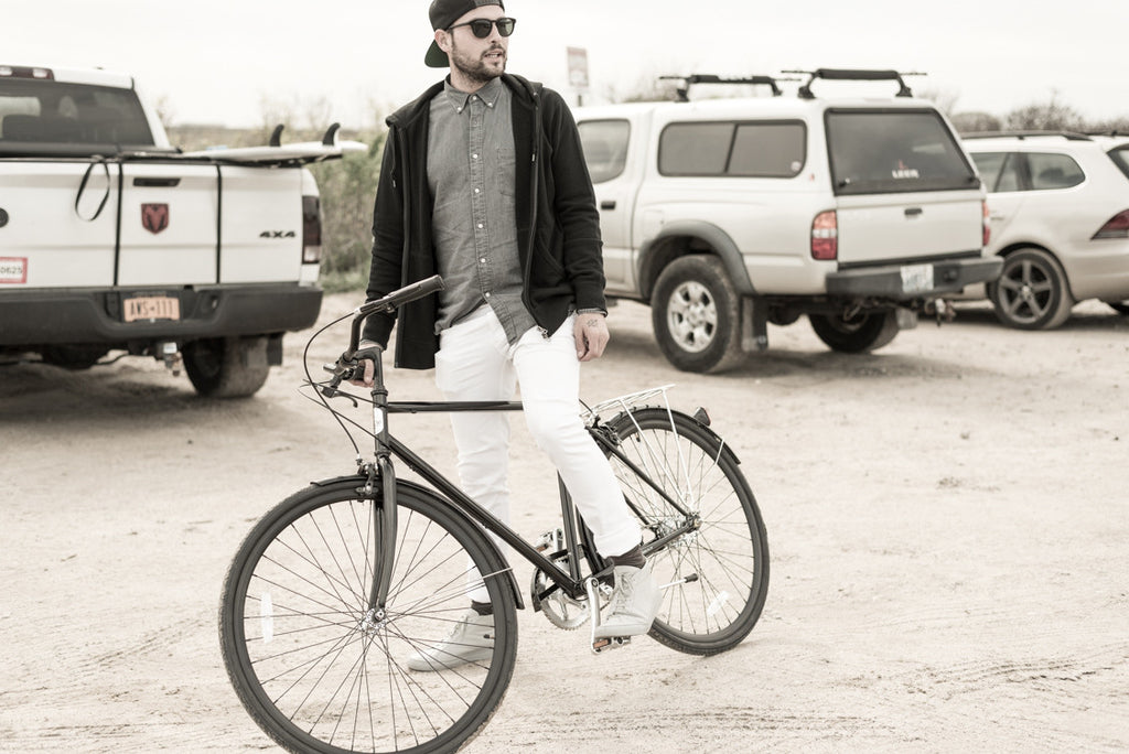 Tribe Bicycle Co city series cruiser Bike dutch bicycle opafiets knowlita black