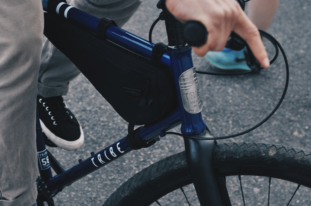 Tribe Bicycle Co urban cross series cx bike navy blue NYC new york city cycling