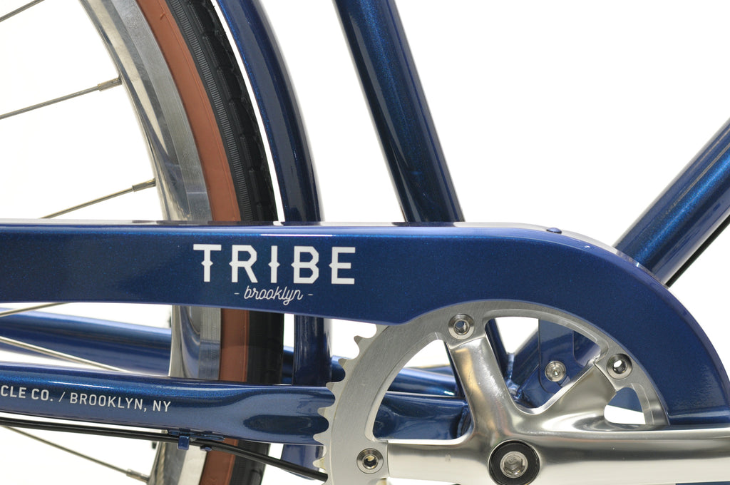 Tribe Bicycle Co Navy Opafiets City Cruiser