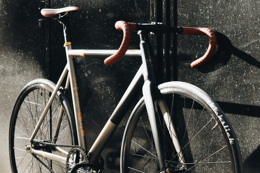 Tribe Bicycle Co. Track Bike SRAM Omnium Fixed Gear 6061 Aluminum Cafe Racer