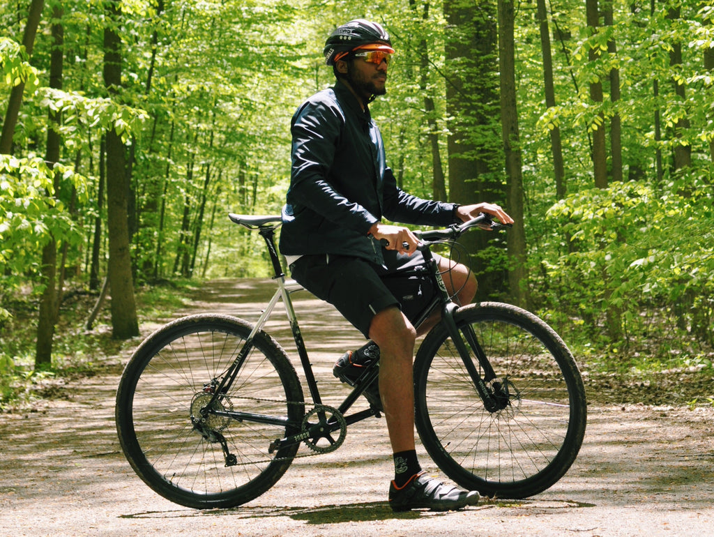 Tribe Bicycle Co urban cross series cx Bike black silver outdoors